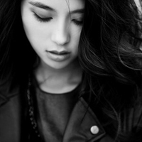 非主流2016黑白欧美女生头像图片高清