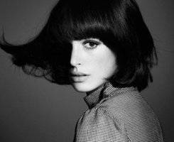 非主流黑白抽烟的女生头像图片人物素材