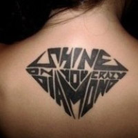 纹身非主流颓废美女头像图片