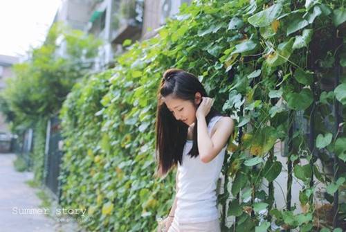 小清新的唯美校园女生图片大全