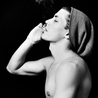 黑白霸气欧美范头像图片男