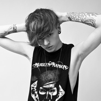 黑白霸气欧美范头像图片男