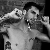 黑白霸气欧美范头像图片男