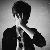 黑白霸气欧美范头像图片男