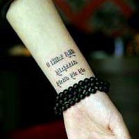 手臂纹身意境小头像图