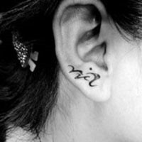 手臂纹身意境小头像图