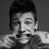 黑白霸气欧美范头像图片男