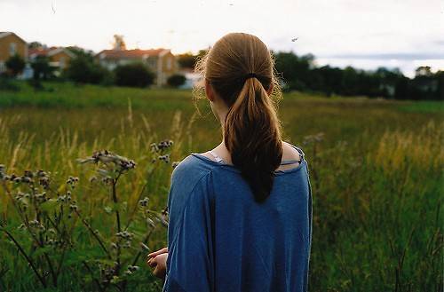 女生伤感唯美意境图片