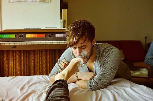 意境背影非主流颓废男生图片