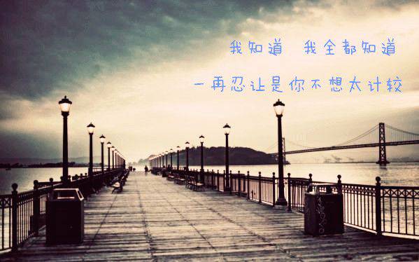 海边女生唯美背影带字失落图片