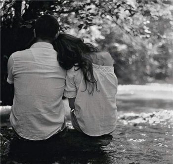 小清新欧美范背影情侣头像