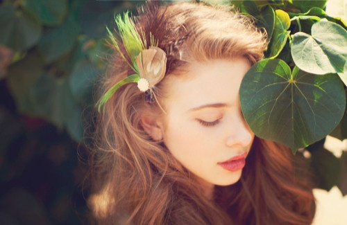 欧美范唯美森系意境图片