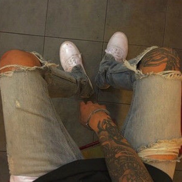 欧美男生个性霸气纹身图