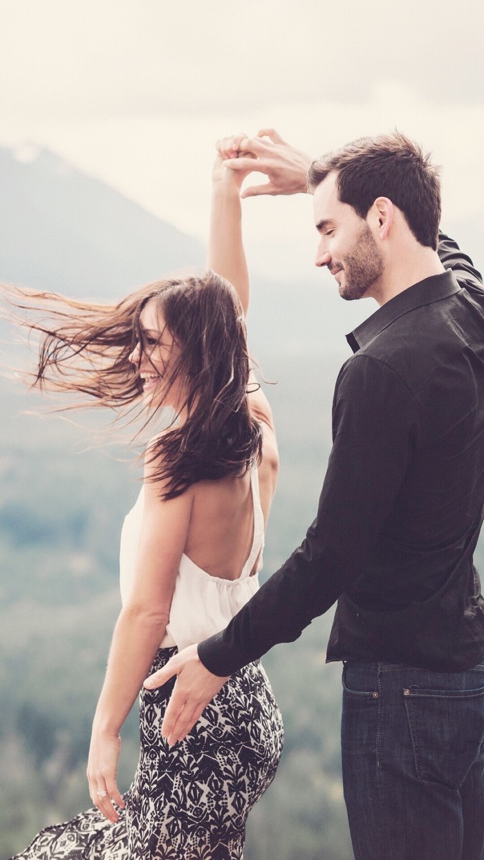 甜蜜欧美唯美意境情侣个性图片