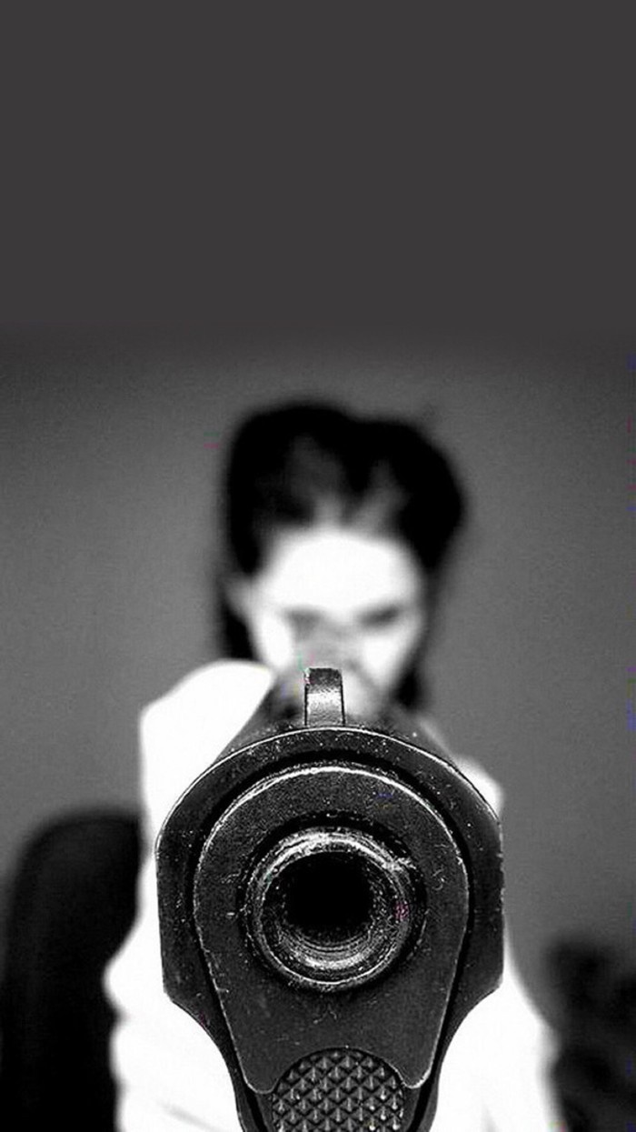 伤感个性欧美黑白手机壁纸图片