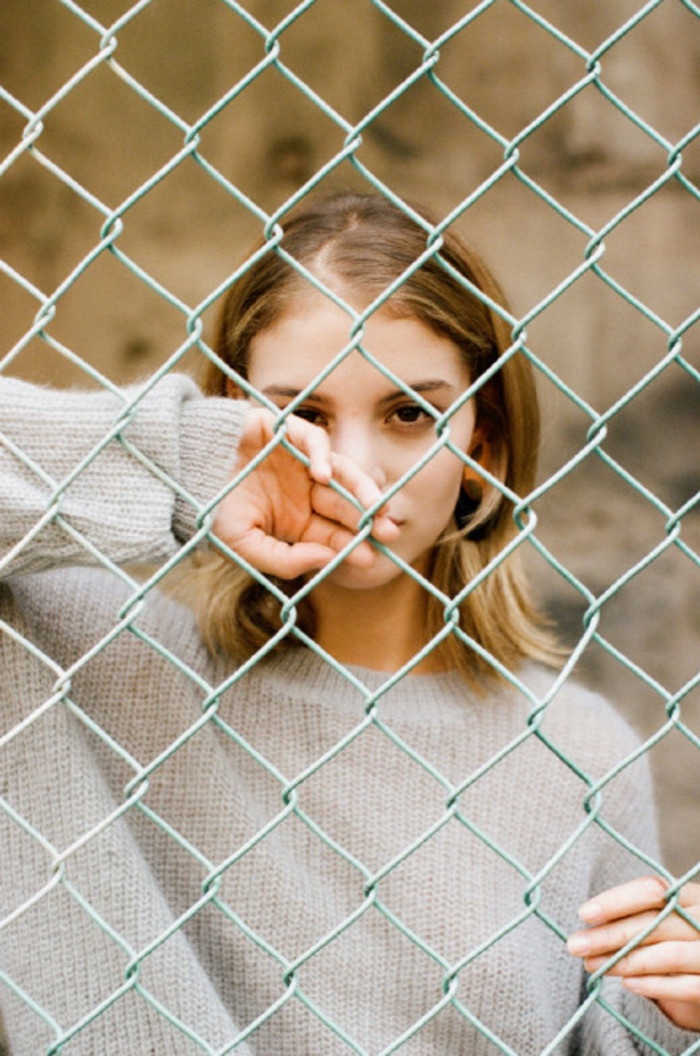 文艺小清新唯美欧美女生壁纸图片