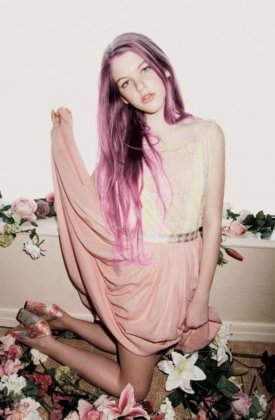 粉色治愈系欧美原宿风女生壁纸