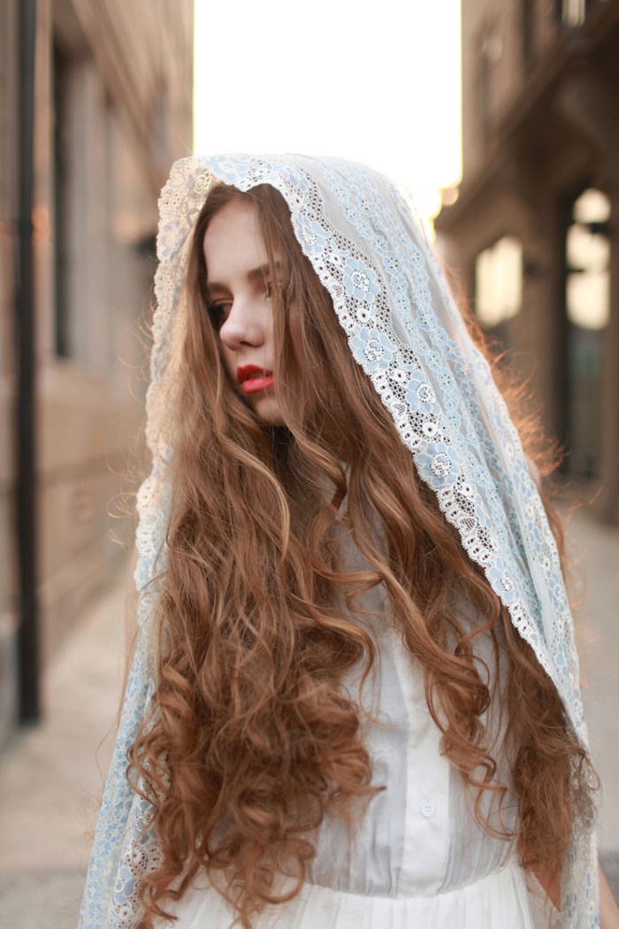 欧美小清新女生意境壁纸图片