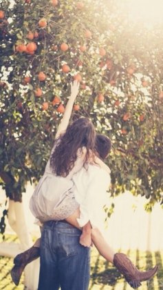 浪漫欧美情侣手机壁纸高清图片