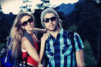 欧美情侣唯美意境高清壁纸图片