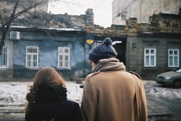 欧美情侣唯美意境高清壁纸图片