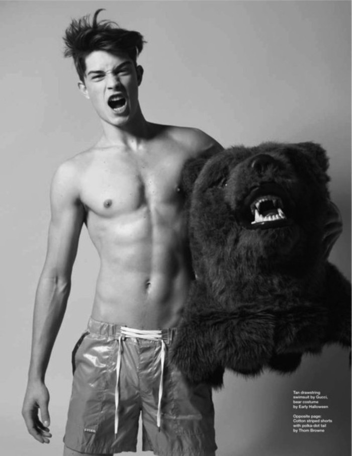 迷人性感欧美帅哥腹肌壁纸