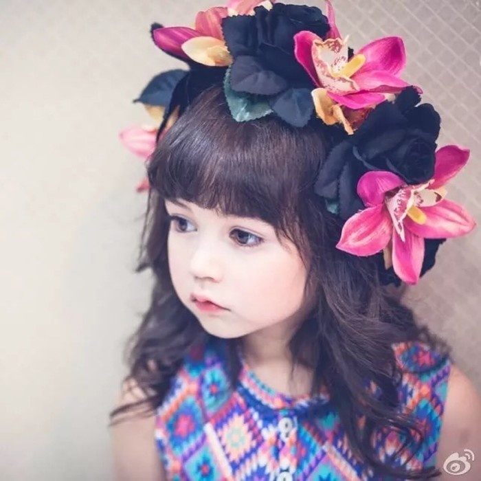 英伦欧美范女生可爱头像图片