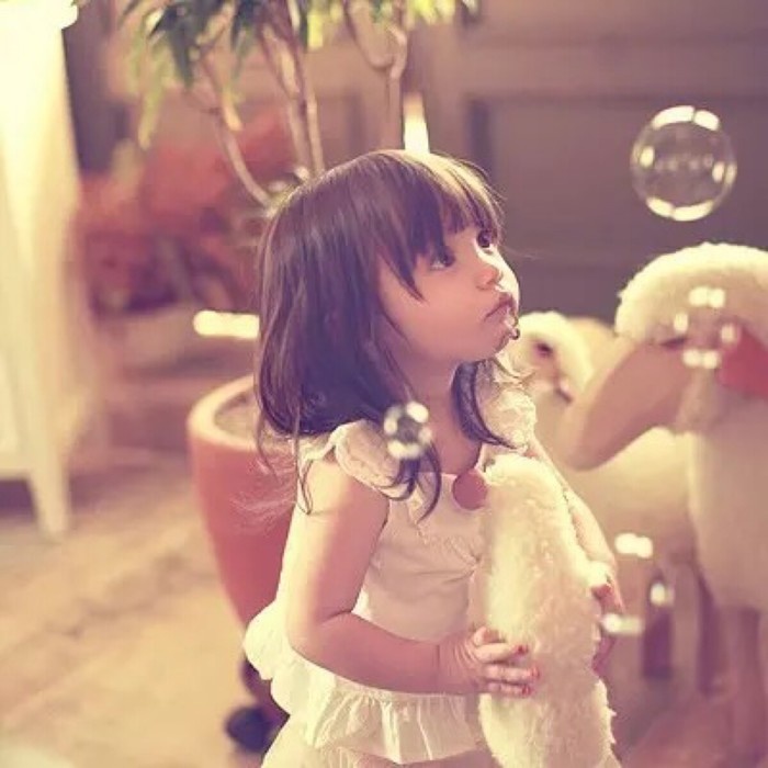 英伦欧美范女生可爱头像图片