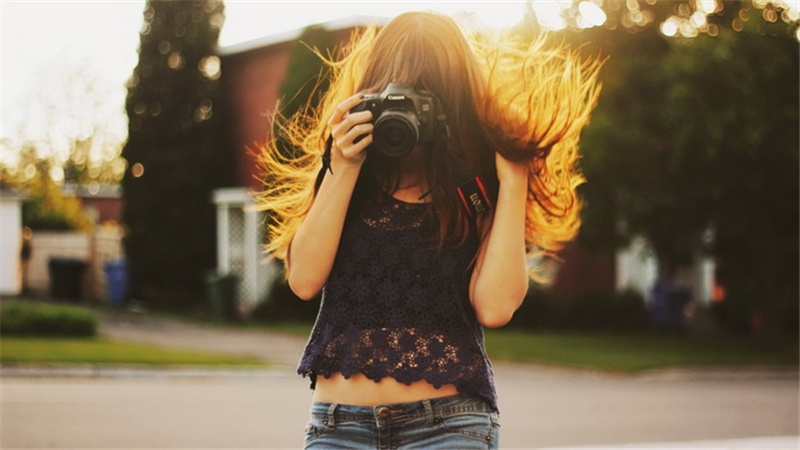 欧美小清新治愈系女生电脑壁纸