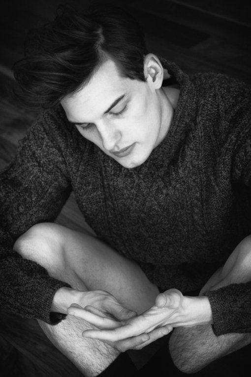 欧美性感男生个性黑白头像图片