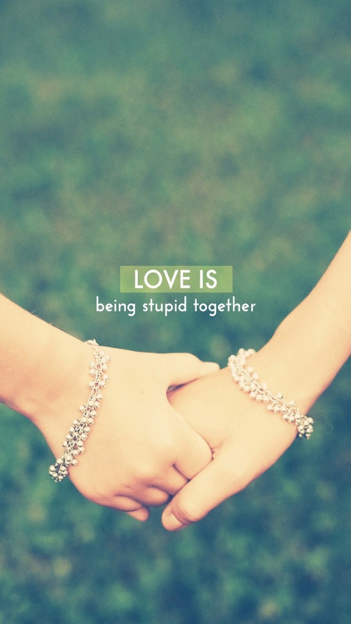 治愈系意境欧美情侣手机壁纸