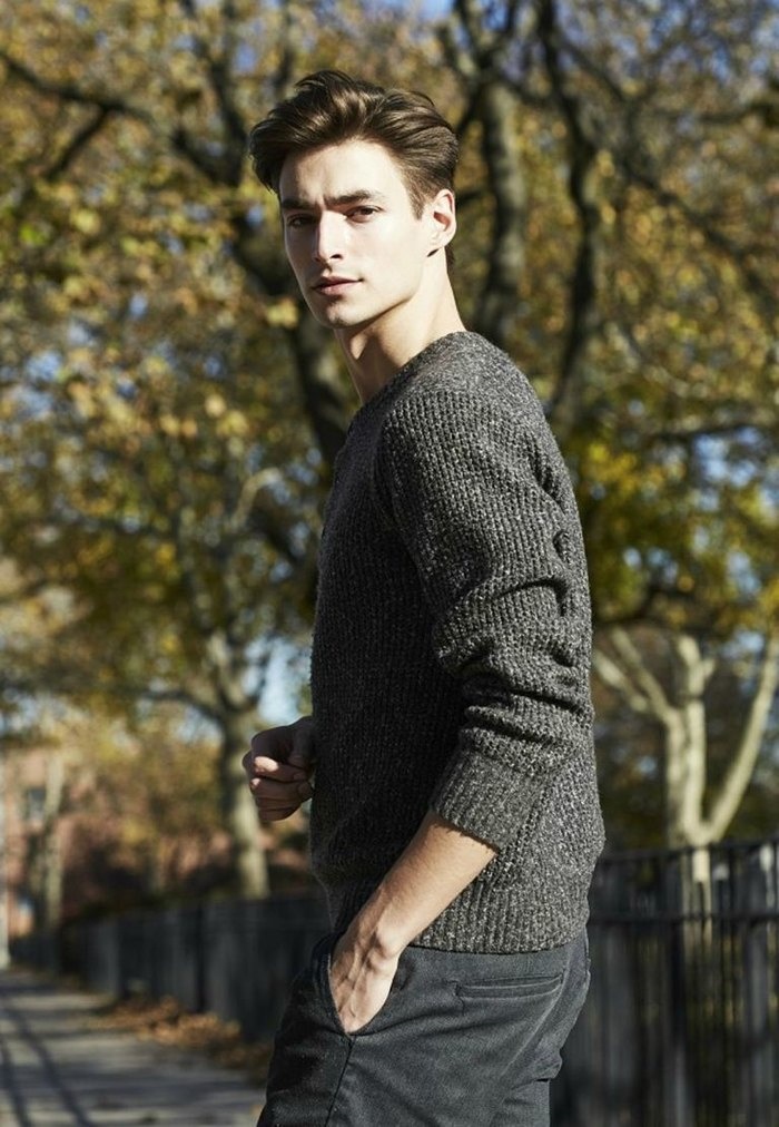 欧美帅哥模特个性高清手机壁纸