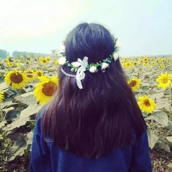 欧美女生唯美小清新头像图片