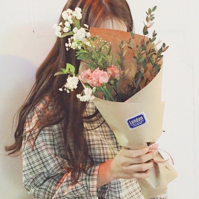 欧美女生唯美小清新头像图片