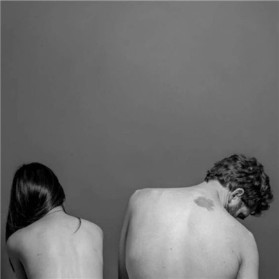 非主流个性欧美性感情侣黑白图片