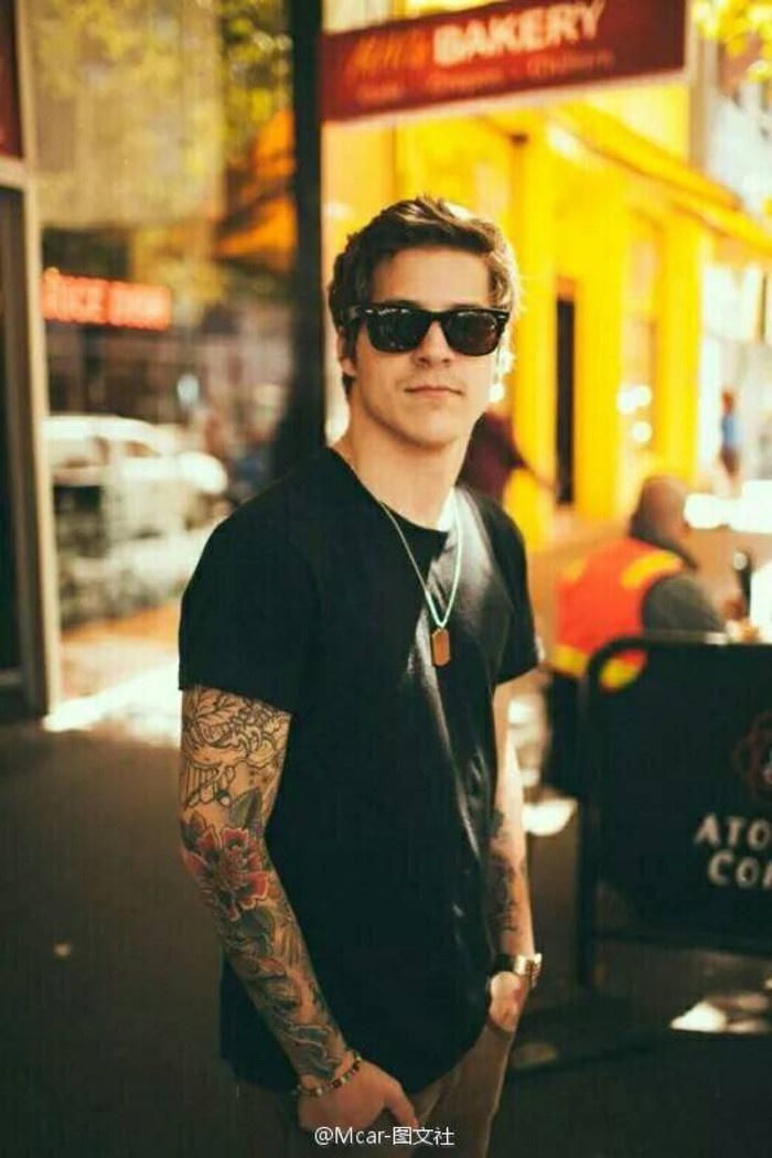 非主流帅气欧美男生个性壁纸图片