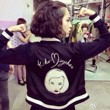 潮流欧美女生短发卷发发型欣赏