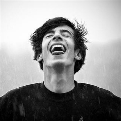 拽拽的黑白欧美男生个性头像