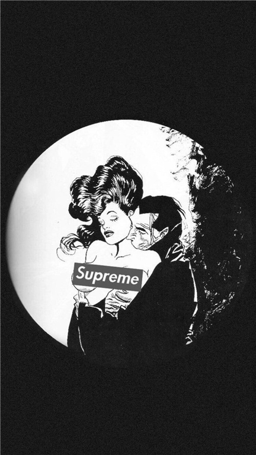 欧美风个性漫画黑白风格壁纸