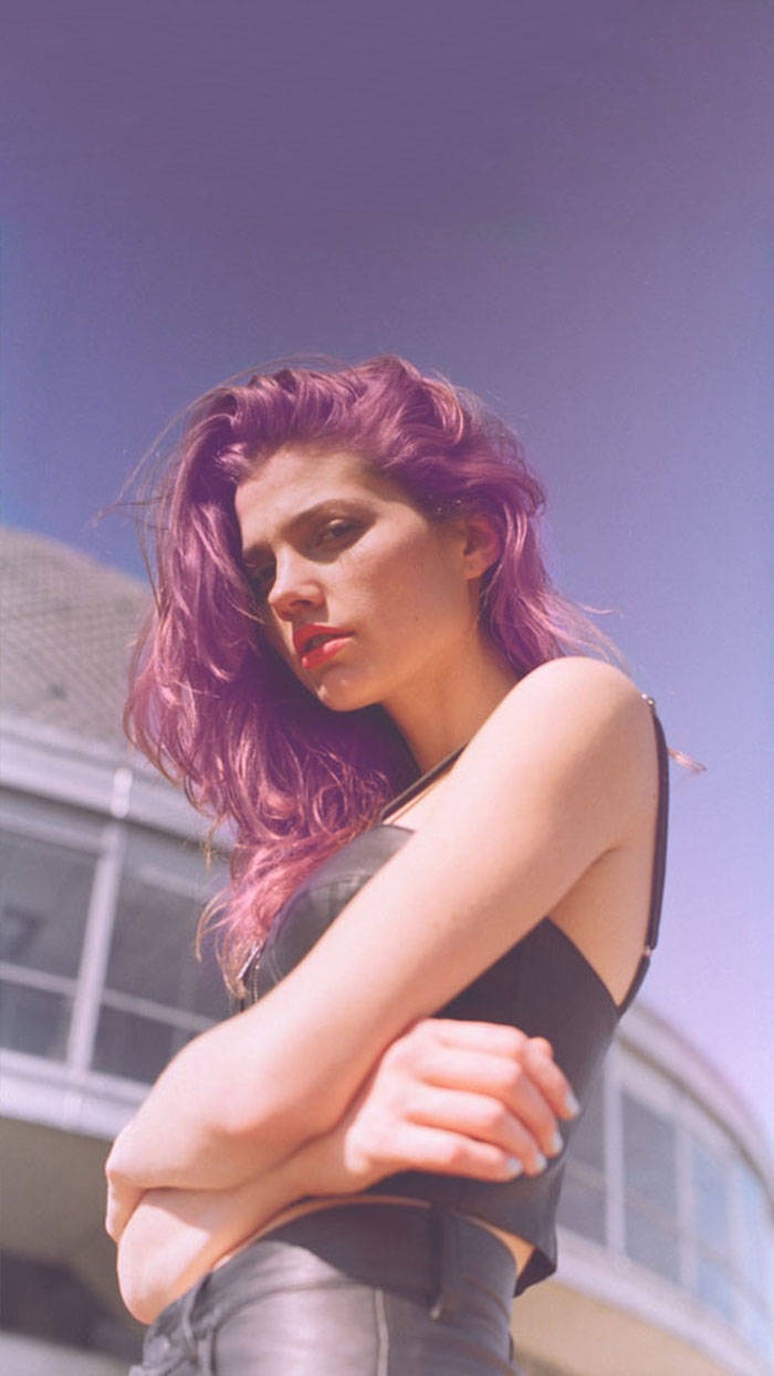 森系欧美女生性感唯美图片