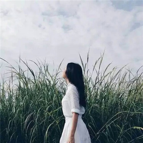 治愈系森系欧美女生小清新意境图片