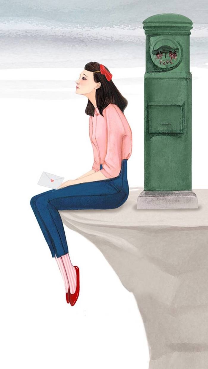 欧美帅气女生卡通精美个性壁纸