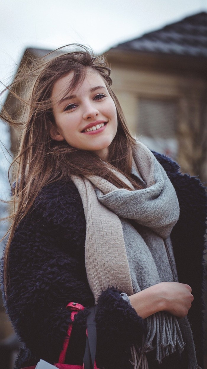 欧美时尚女生街头潮流写真图片