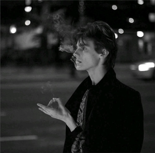 非主流欧美黑白男生个性伤感图片