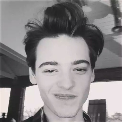 酷酷的欧美男生微笑个性头像图片