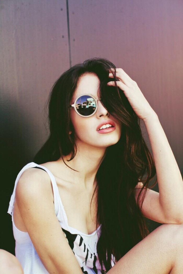 欧美气质女生小清新意境手机壁纸