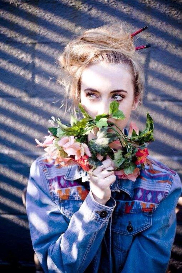 治愈系欧美女生唯美意境图片