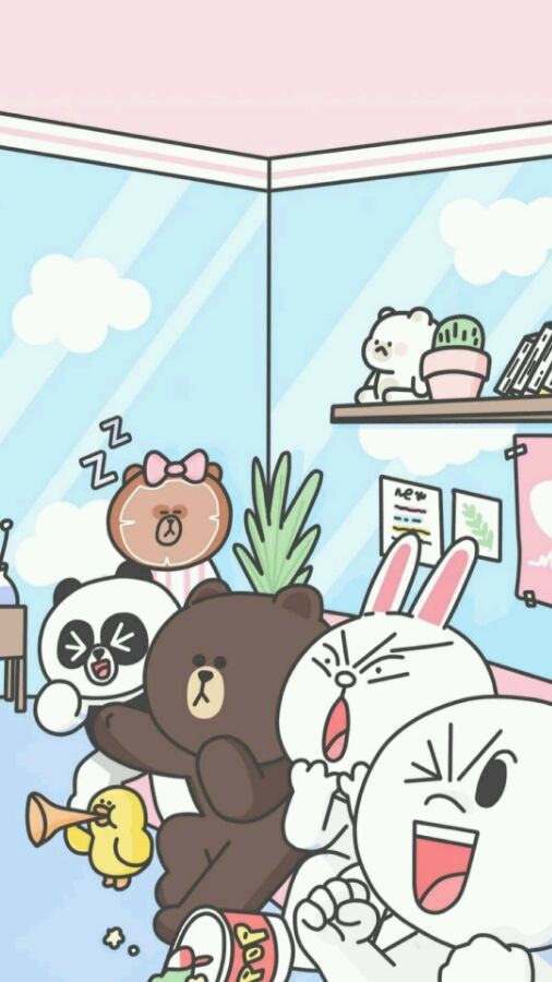 卡通手机壁纸欧美范个性图片