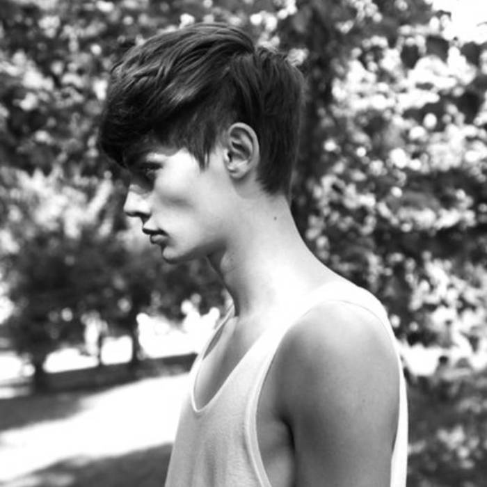 非主流帅气欧美男生侧面个性头像