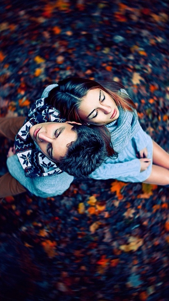 甜蜜欧美性感情侣写真照片